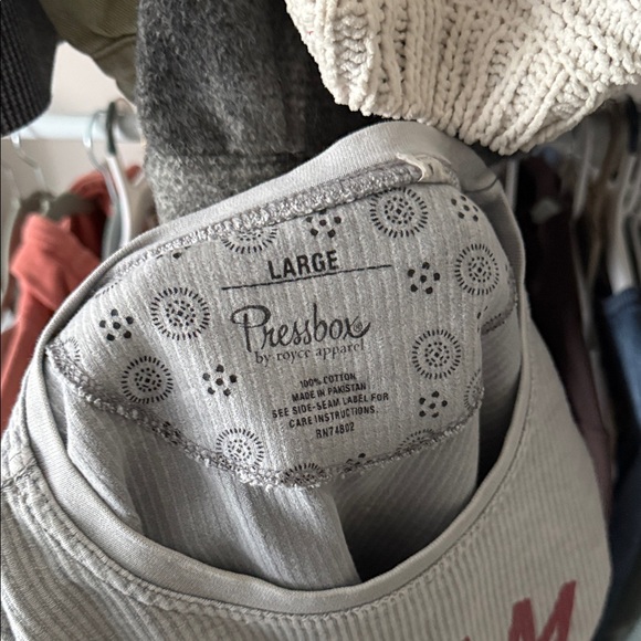 Gray Ribbed Alabama Sweatshirt - Picture 3 of 4